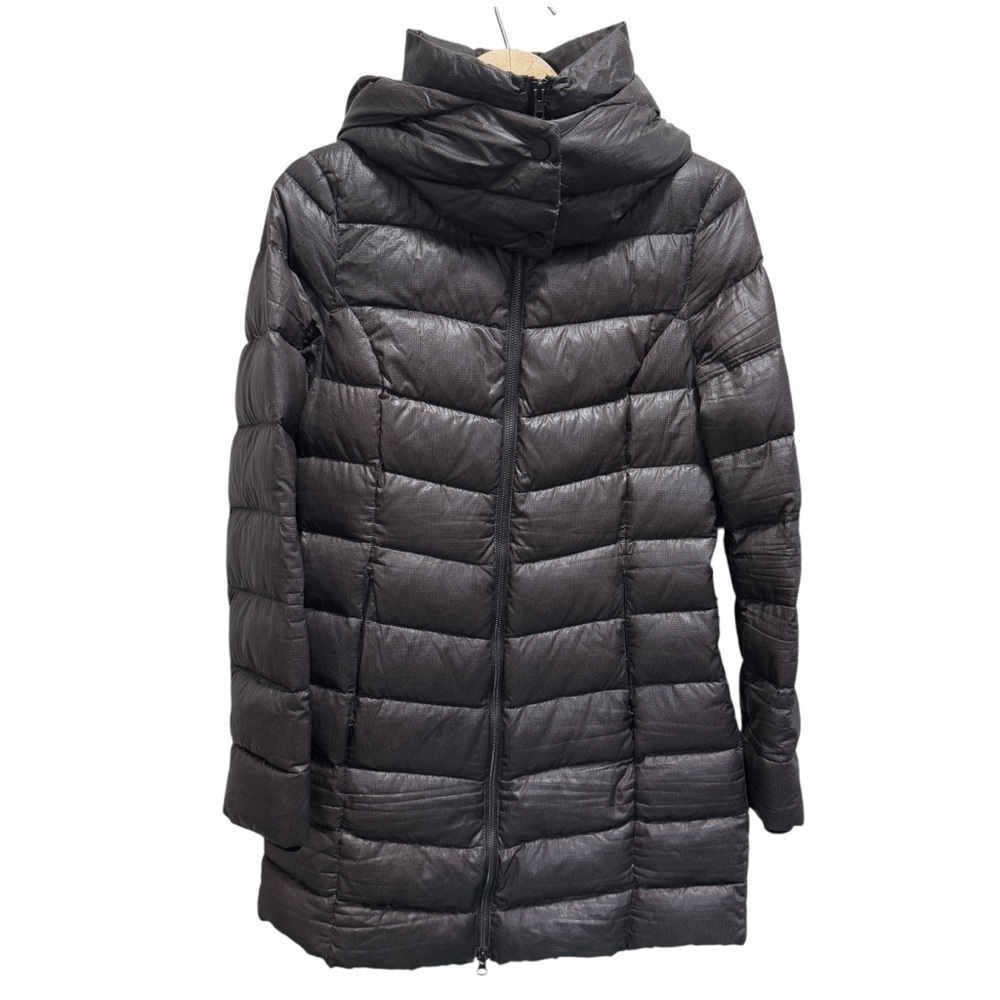 Soia & Kyo Brown Lightweight Down Filled Puffer Jacket Size Medium